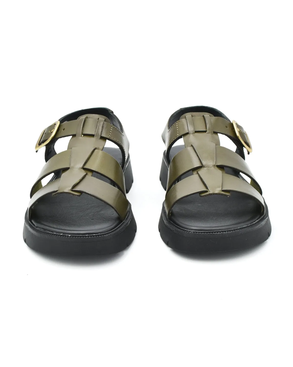 Kleman Olive Green Ballast Sandal