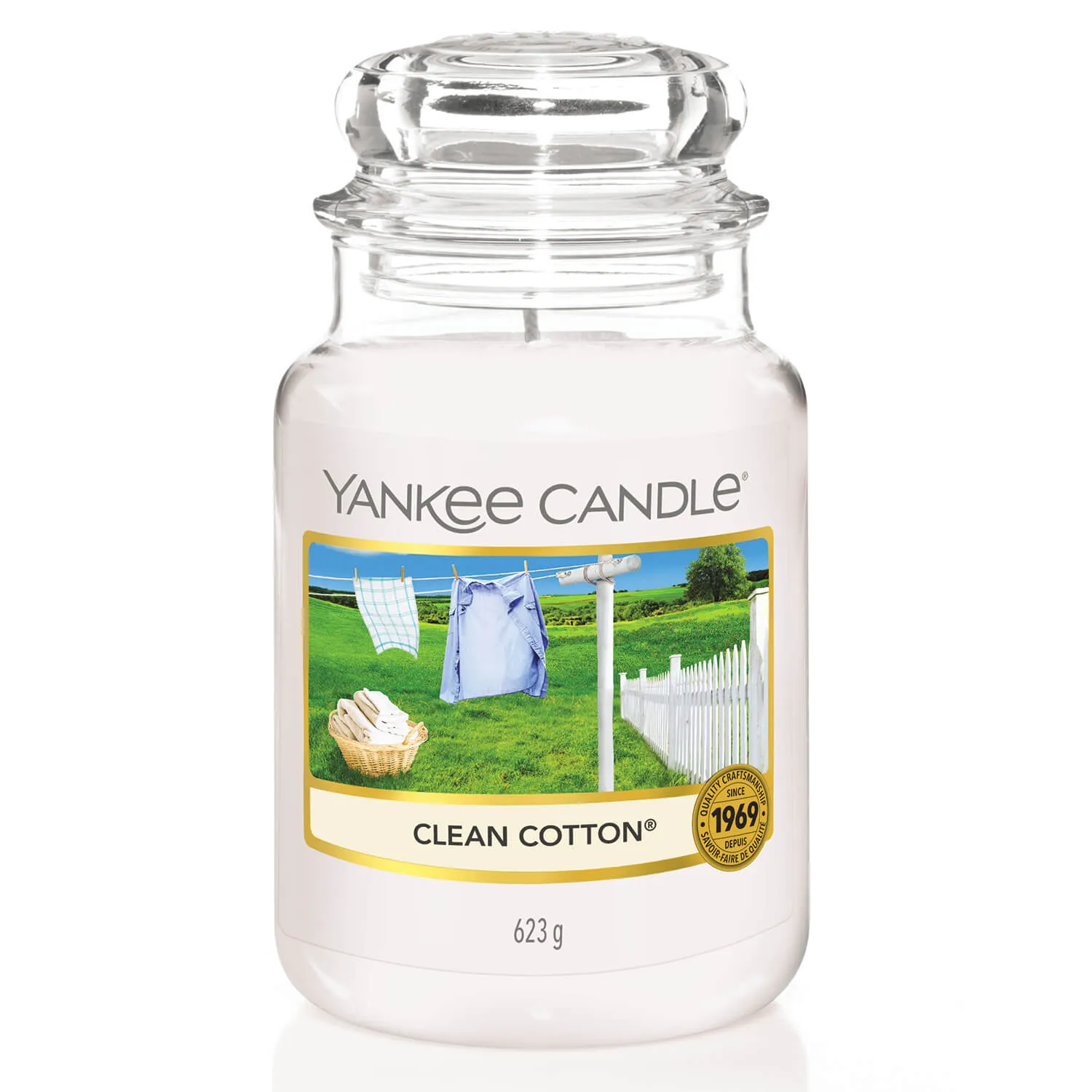 Large Jar - Clean Cotton