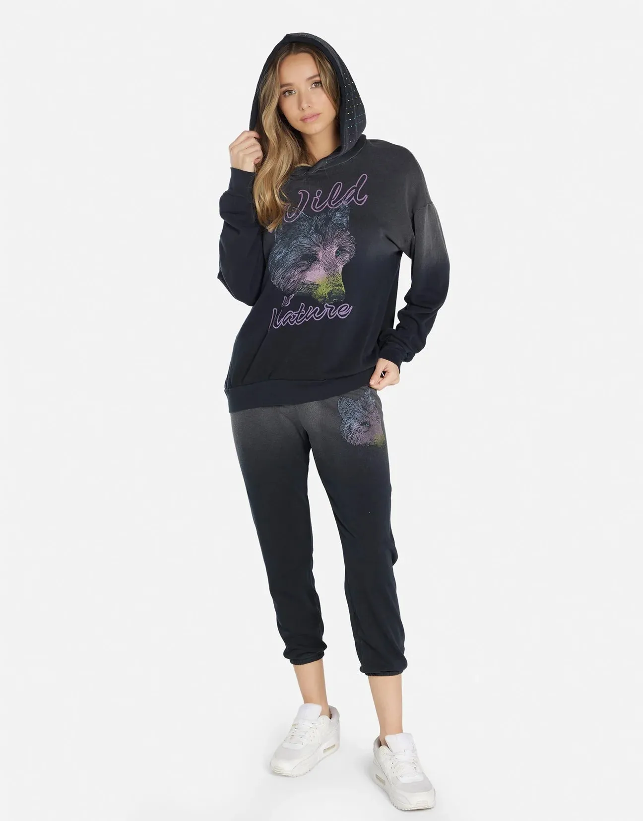 Lauren Moshi Alana Wild Wolf Sweatpants