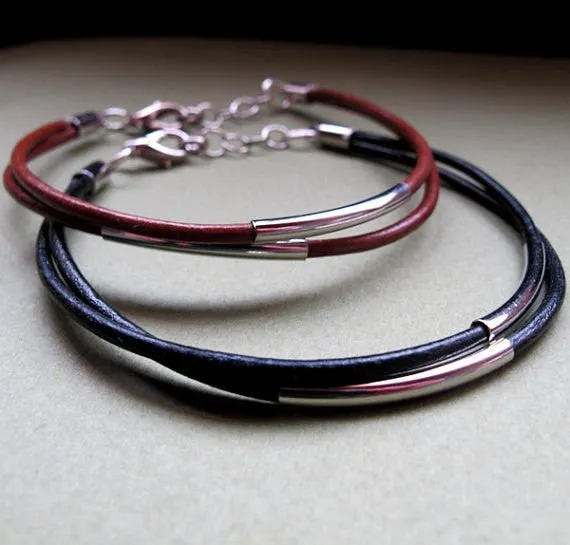 Leather Cords Men's Bracelet