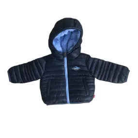 Levi's Kids Sherpa-lined children's hooded down jacket 6EF434 8EF434-C8D blue