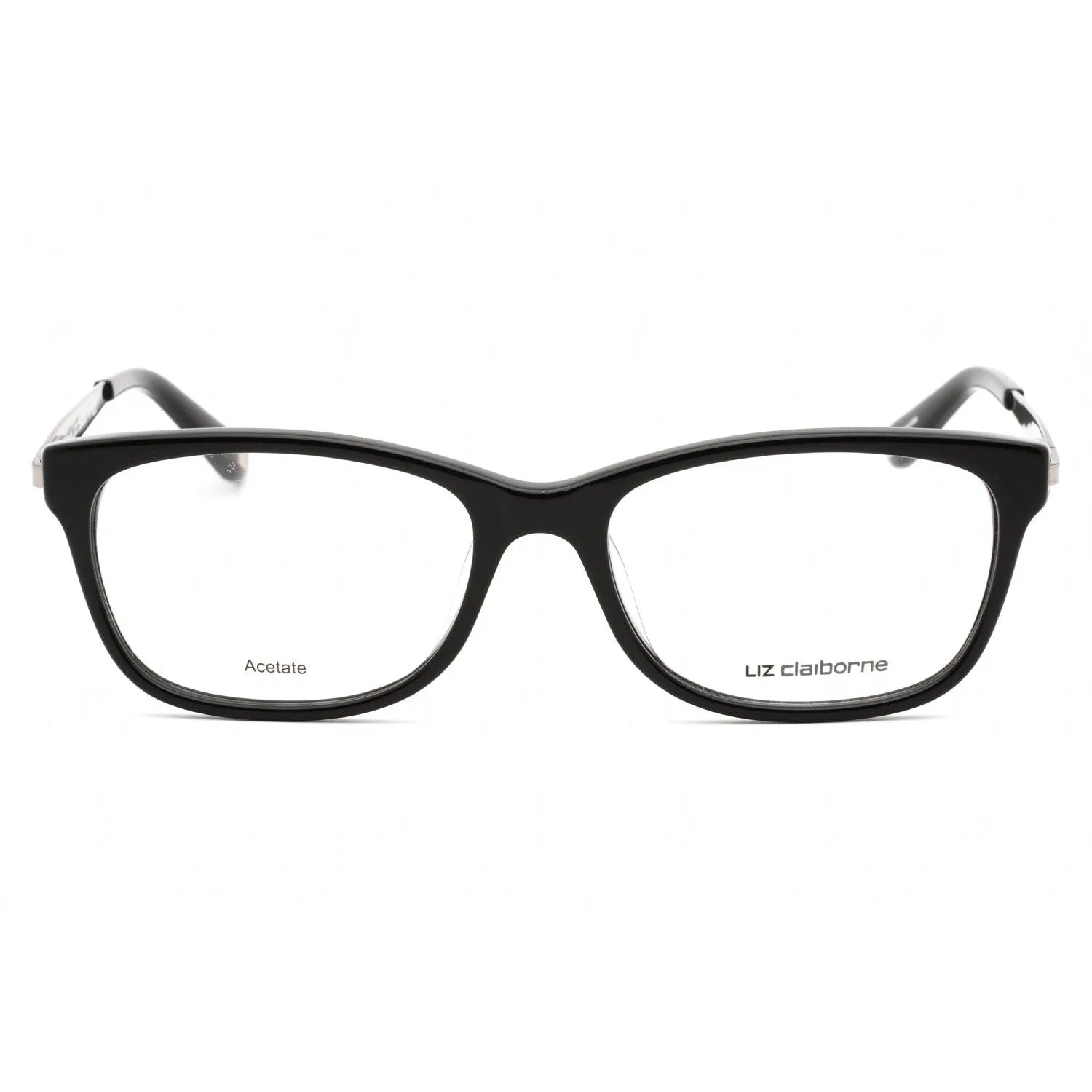 Liz Claiborne L 637 Eyeglasses Black / Clear Lens