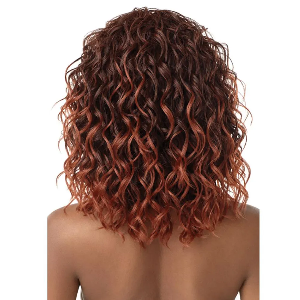 LOOSE CURL 18 | Quick Weave Synthetic Half Wig (WET&WAVY)