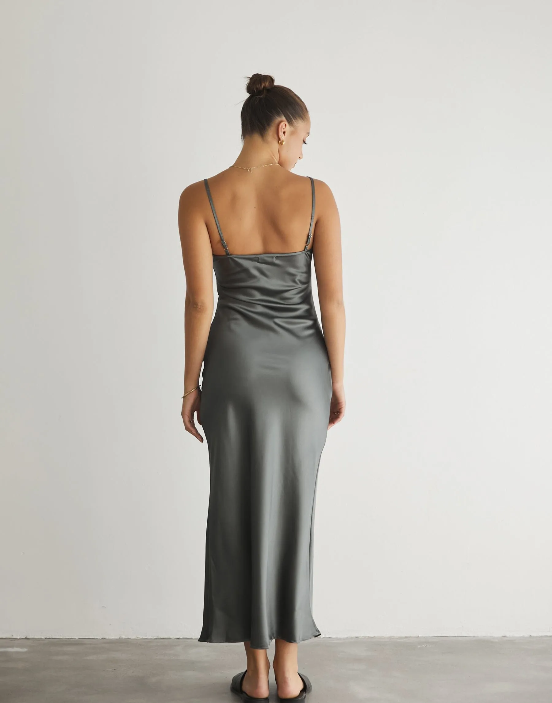 Martha Maxi Dress (Slate)