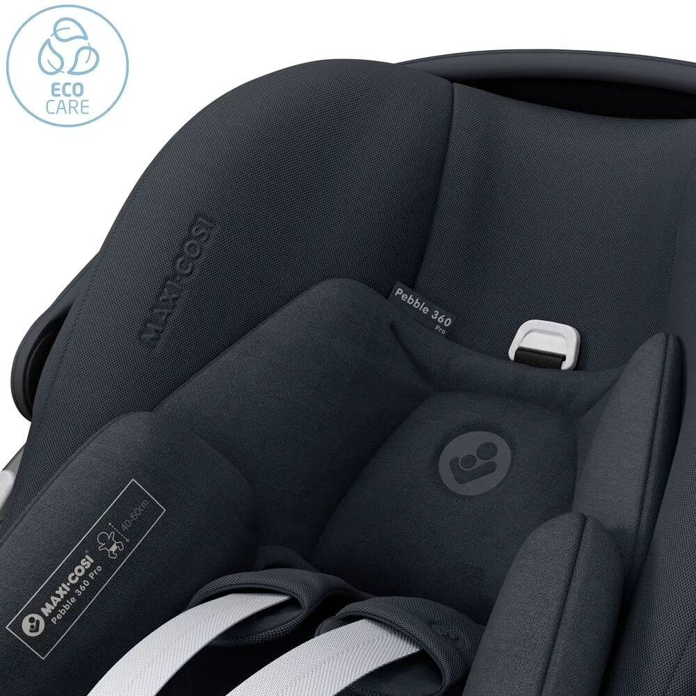 Maxi Cosi Pebble 360 PRO Car Seat - Essential Graphite