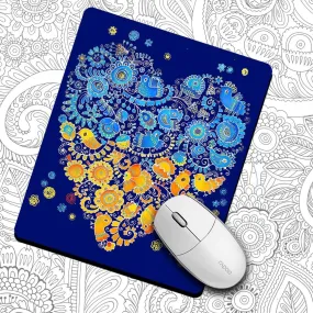 Mouse pad “Ukrainian Heart”