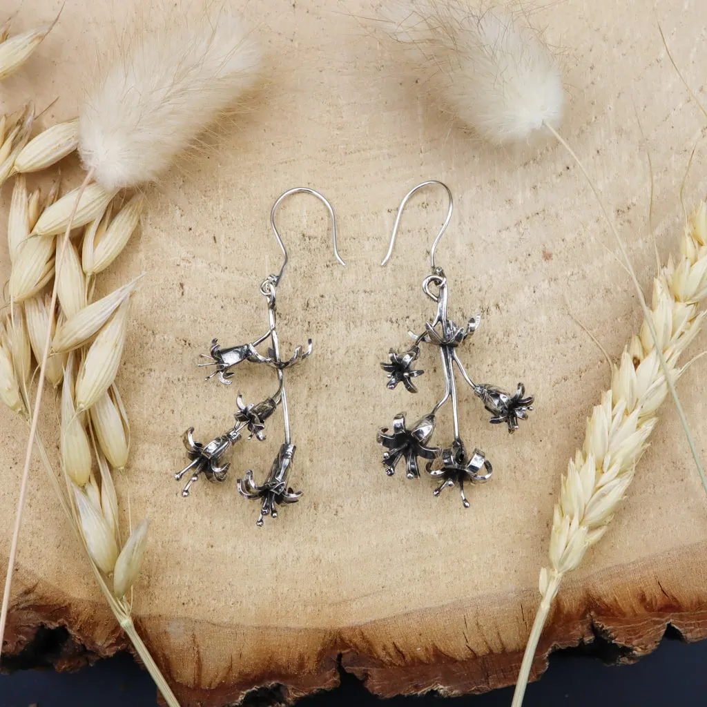 Native Turk's-Cap Lily Earrings