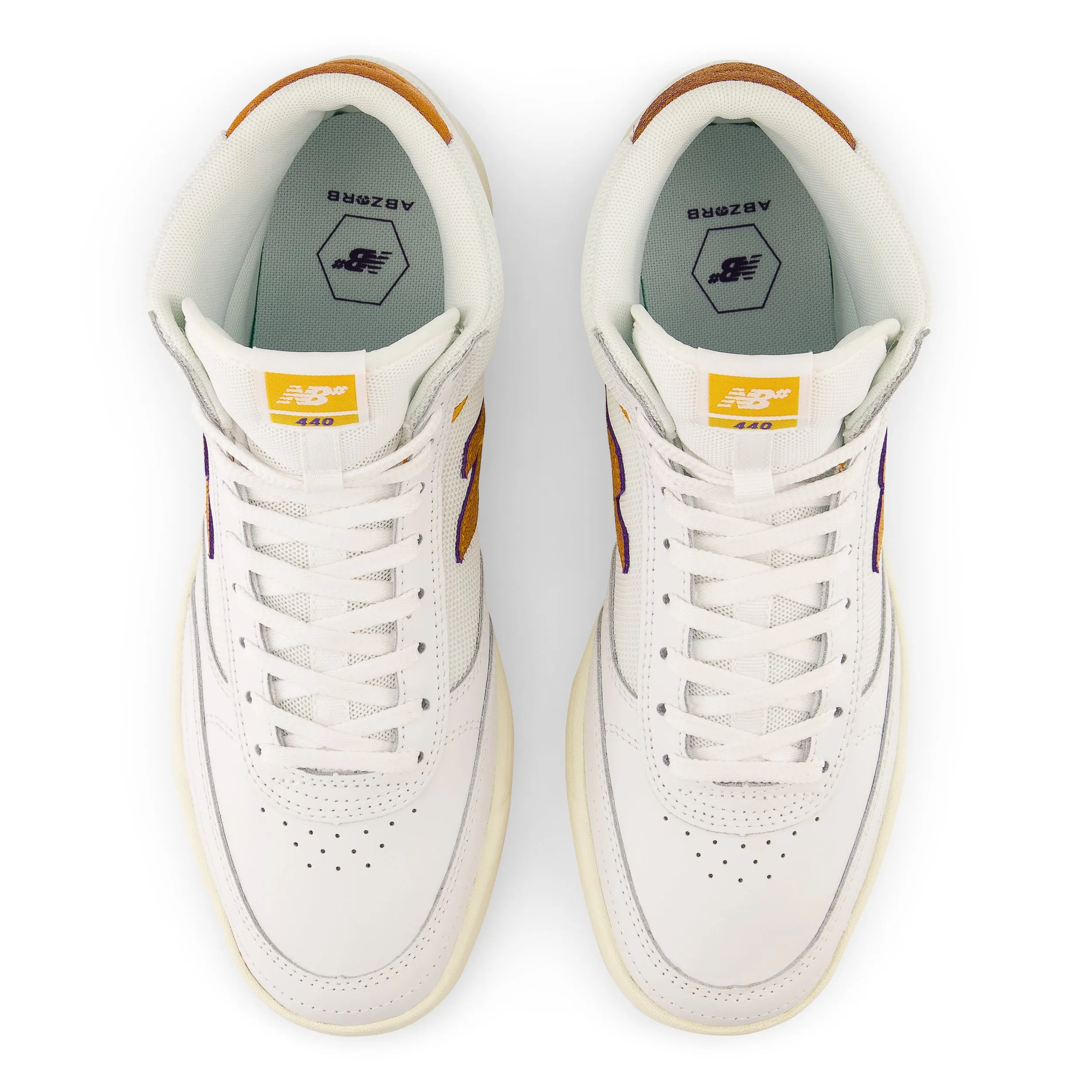 New Balance Numeric 440 NM HJR White/Yellow