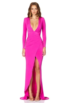 Nookie Farrah Gown - Fuchsia