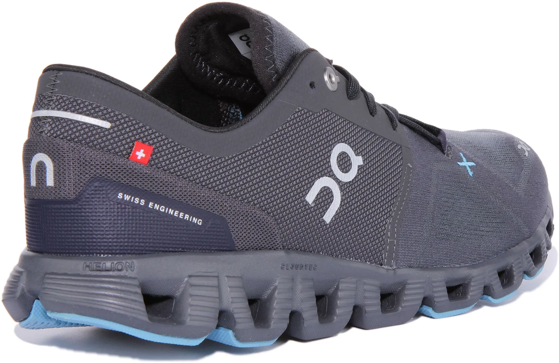 On Running Cloud X 3 In Grey Blue For Men