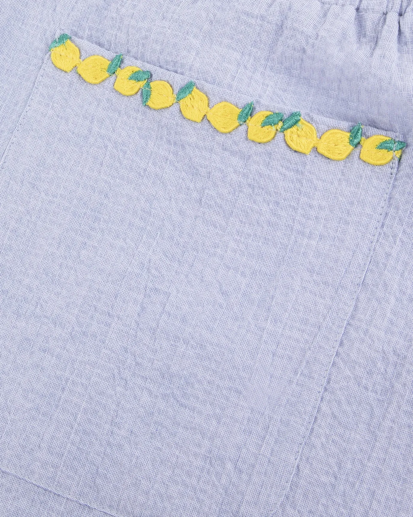 Oudin Seersucker Pants "lemon"