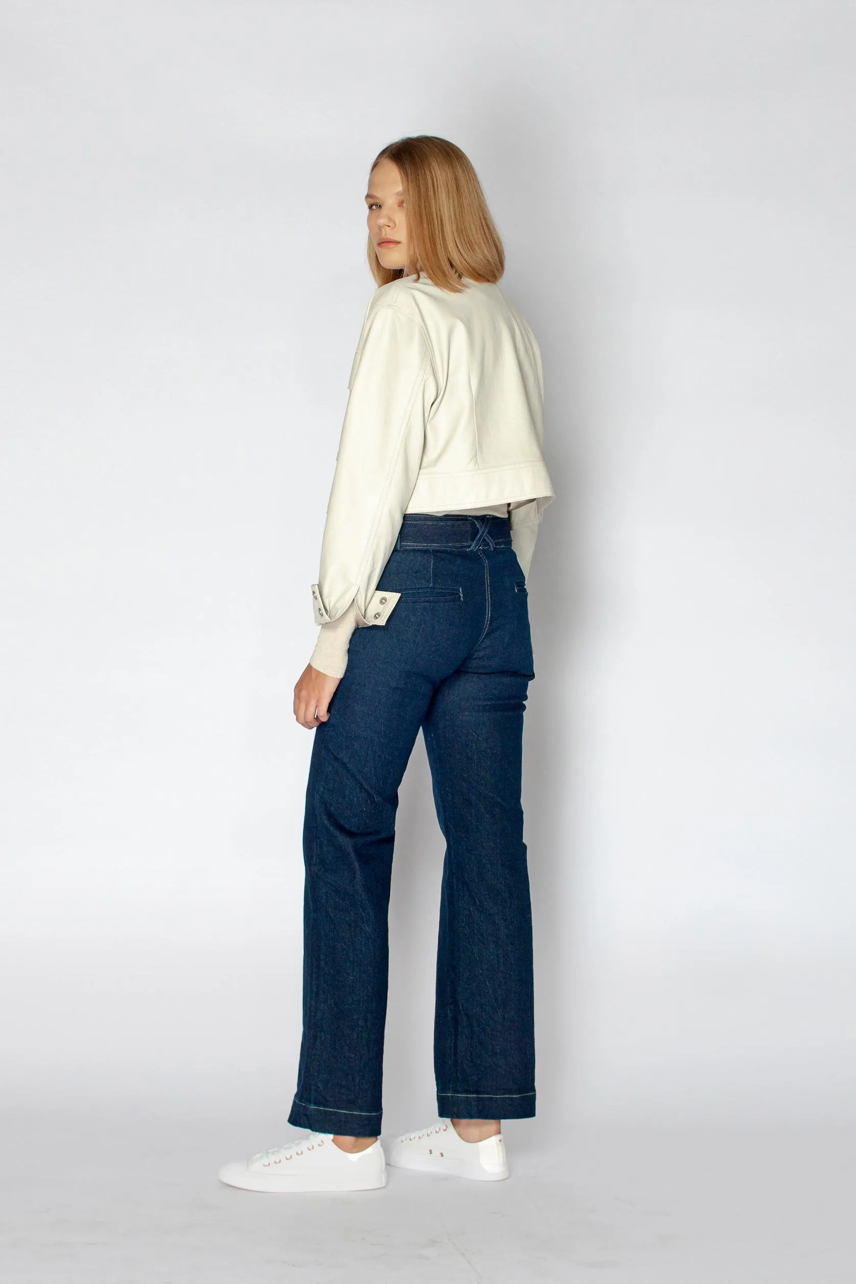 PALOMA WIDE LEG DENIM PANT