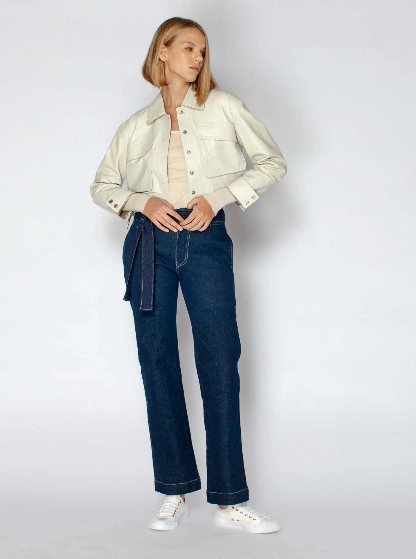 PALOMA WIDE LEG DENIM PANT