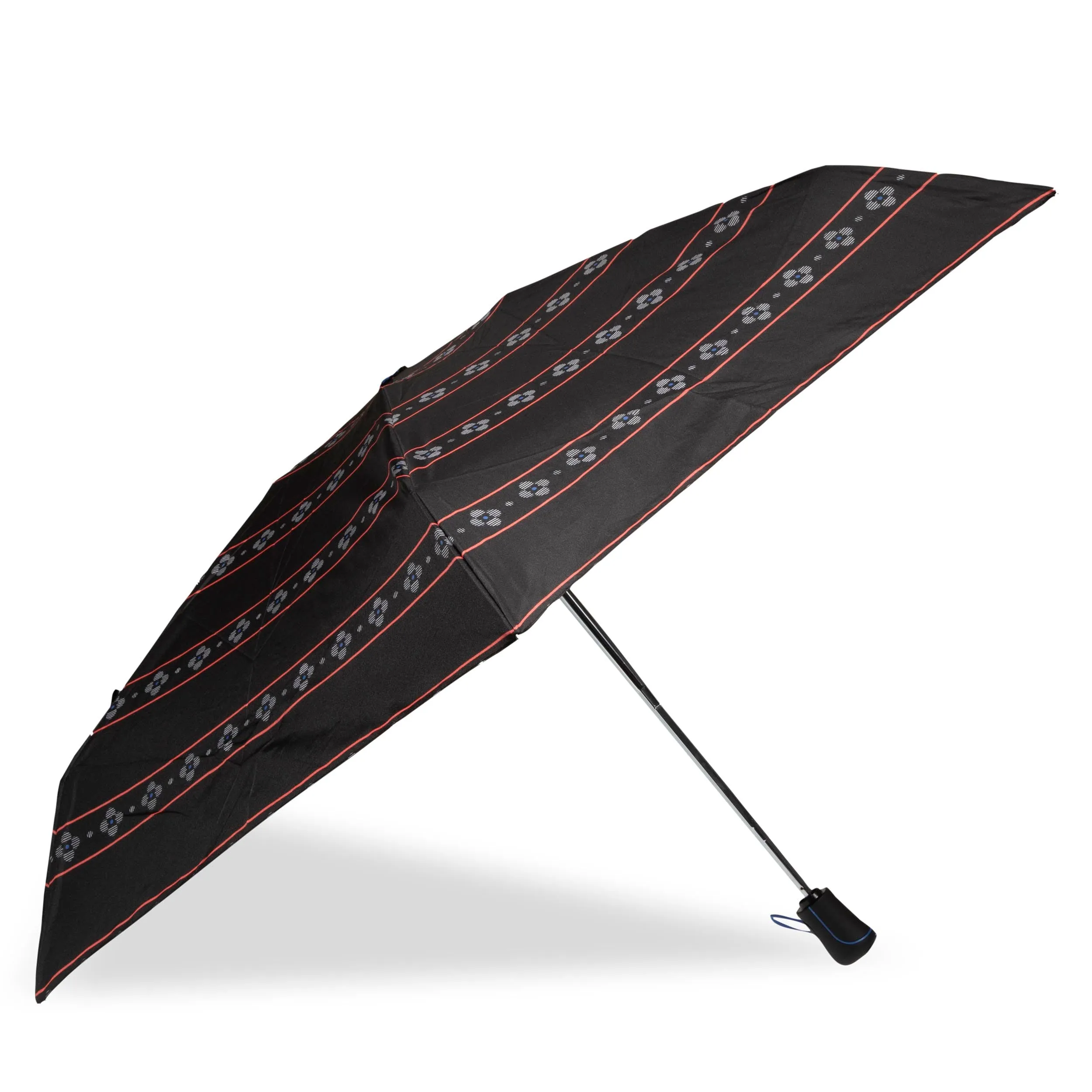 Parapluie Mini Auto Rayure Trêfle