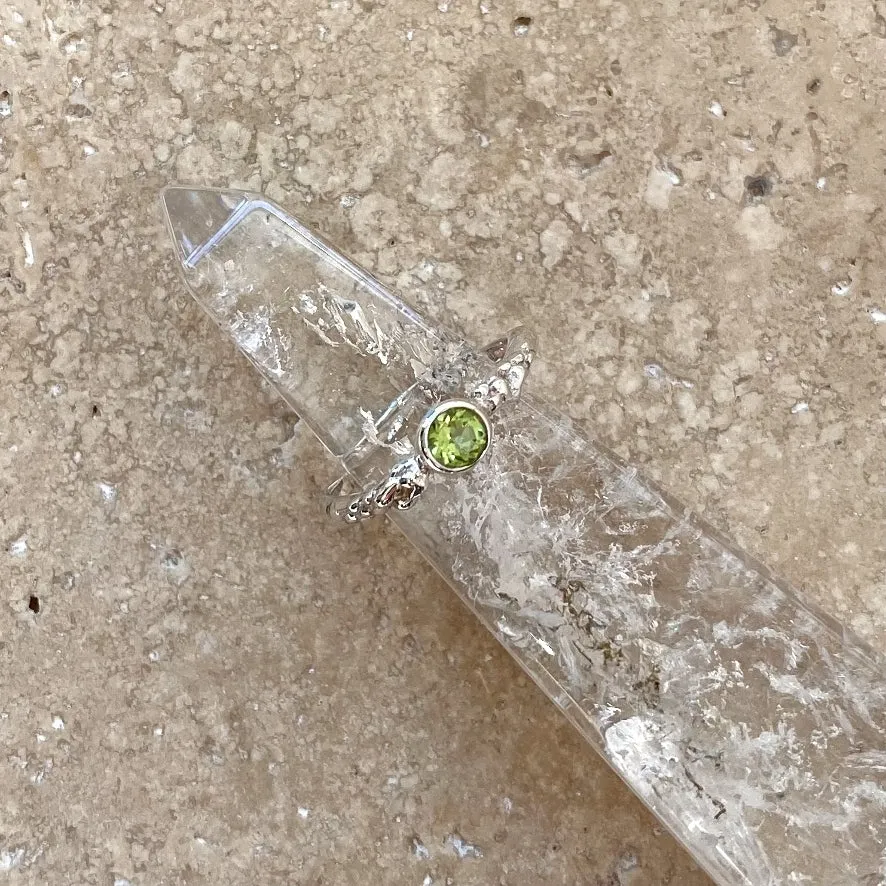 Peridot Bijou Boho Ring - Gypsy