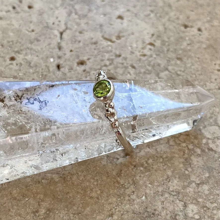 Peridot Bijou Boho Ring - Gypsy