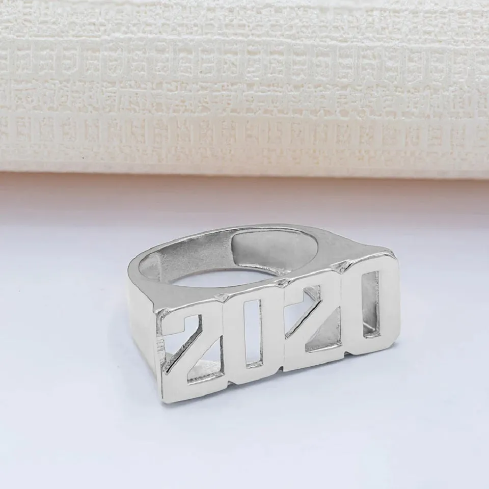 Personalized Custom Number Date Ring