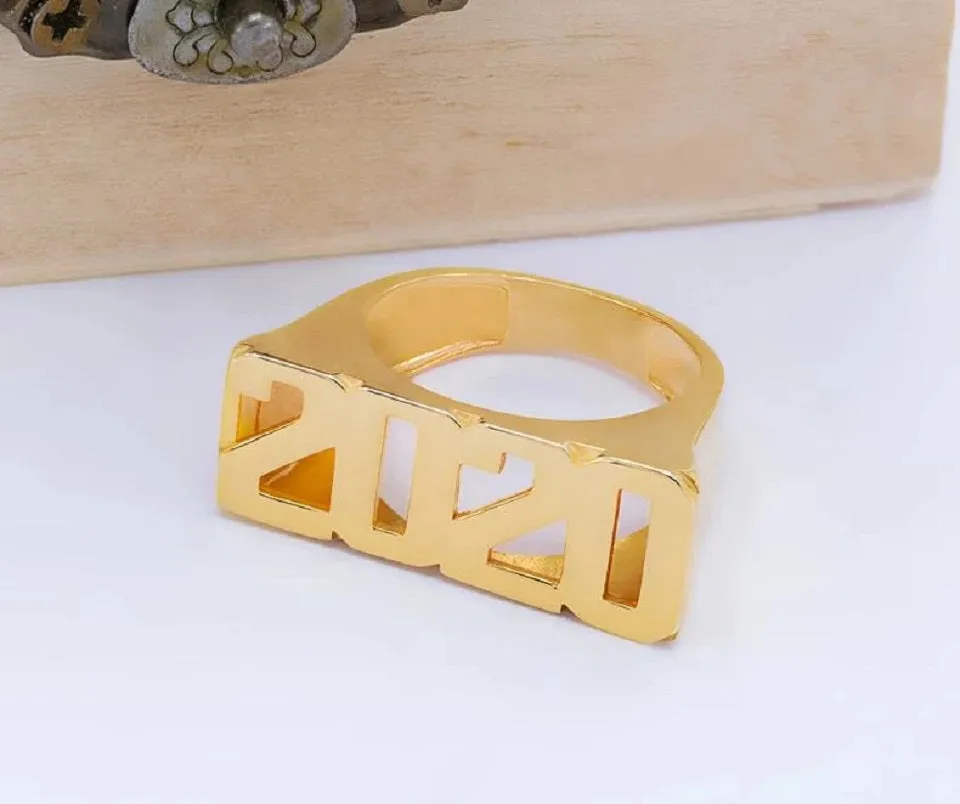 Personalized Custom Number Date Ring