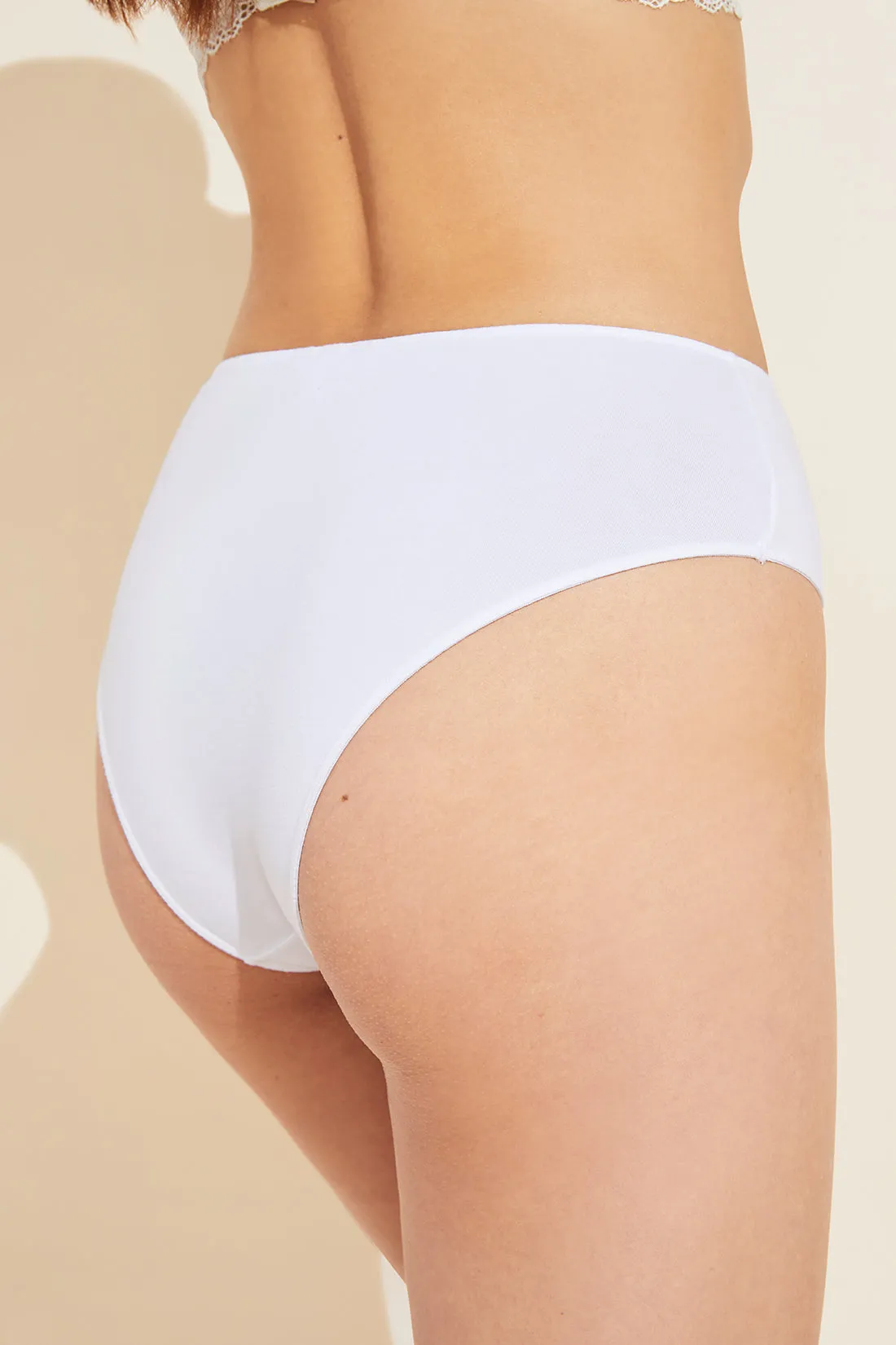 Pima Stretch Cotton Highwaist Brief