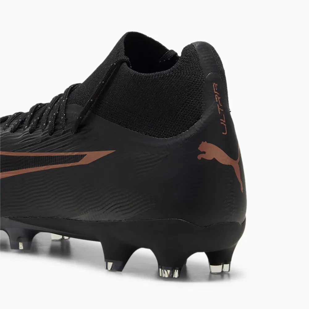 Puma Ultra Pro FG/AG Football Boots (Black/Copper Rose)