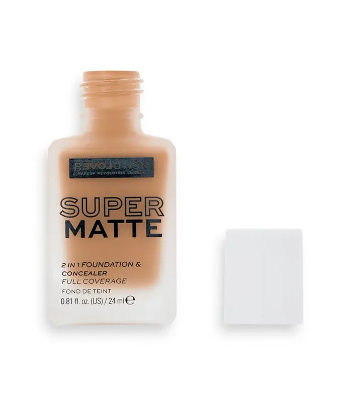 Revolution Relove - Base de maquillaje Super Matte - F12.5