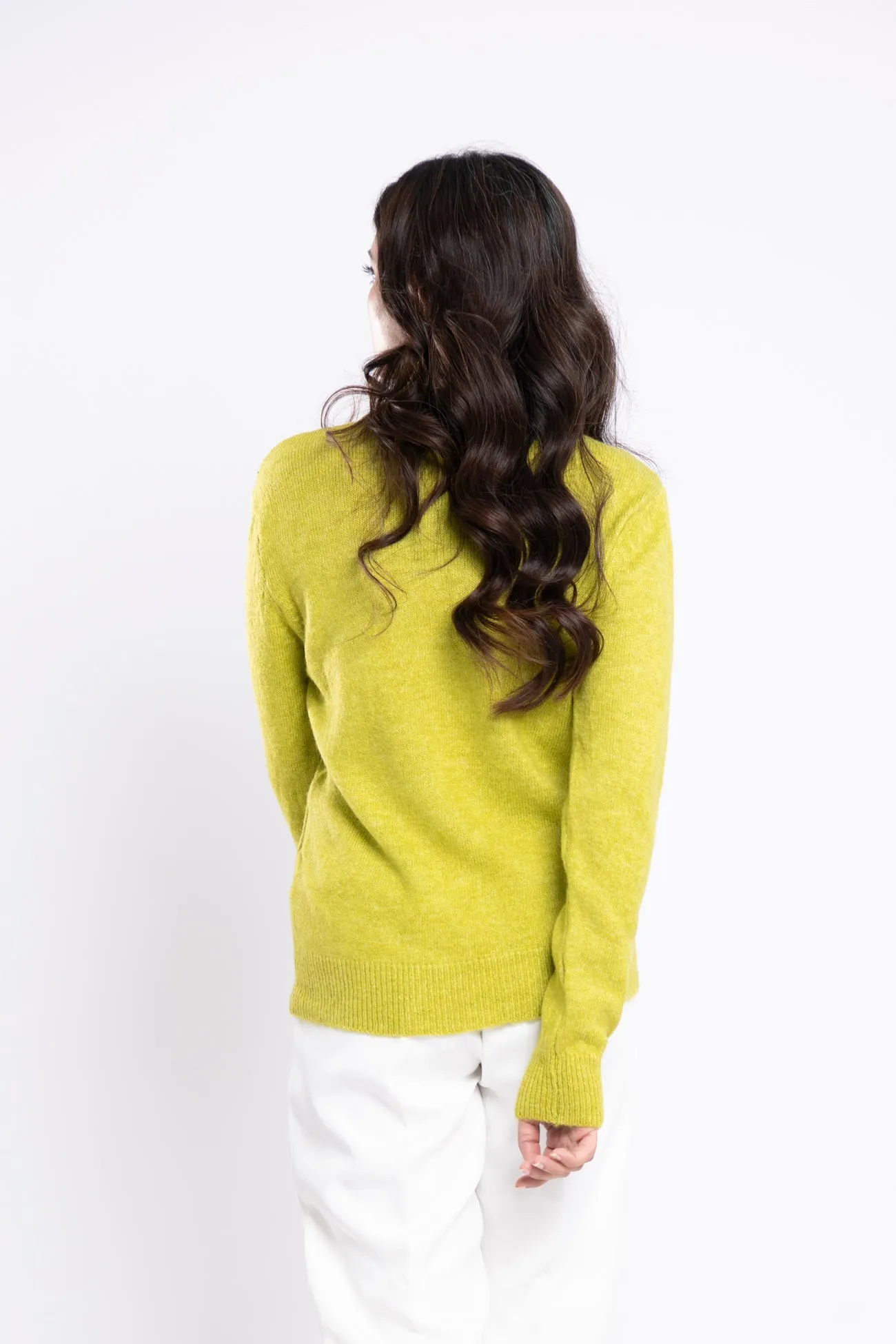 RIB KNIT LONG SWEATER