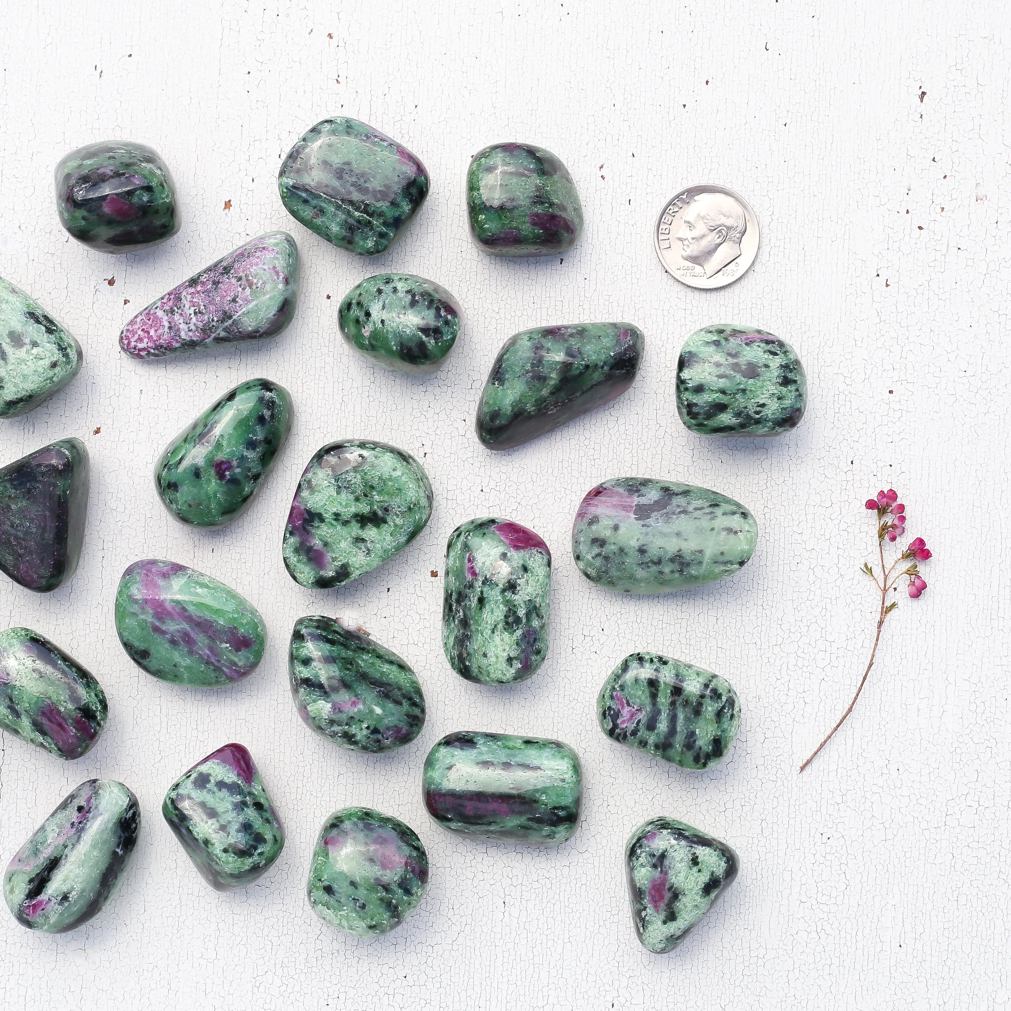 Ruby Zoisite - Tumbled