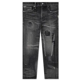 Savage Denim DP Mid Pants - Black