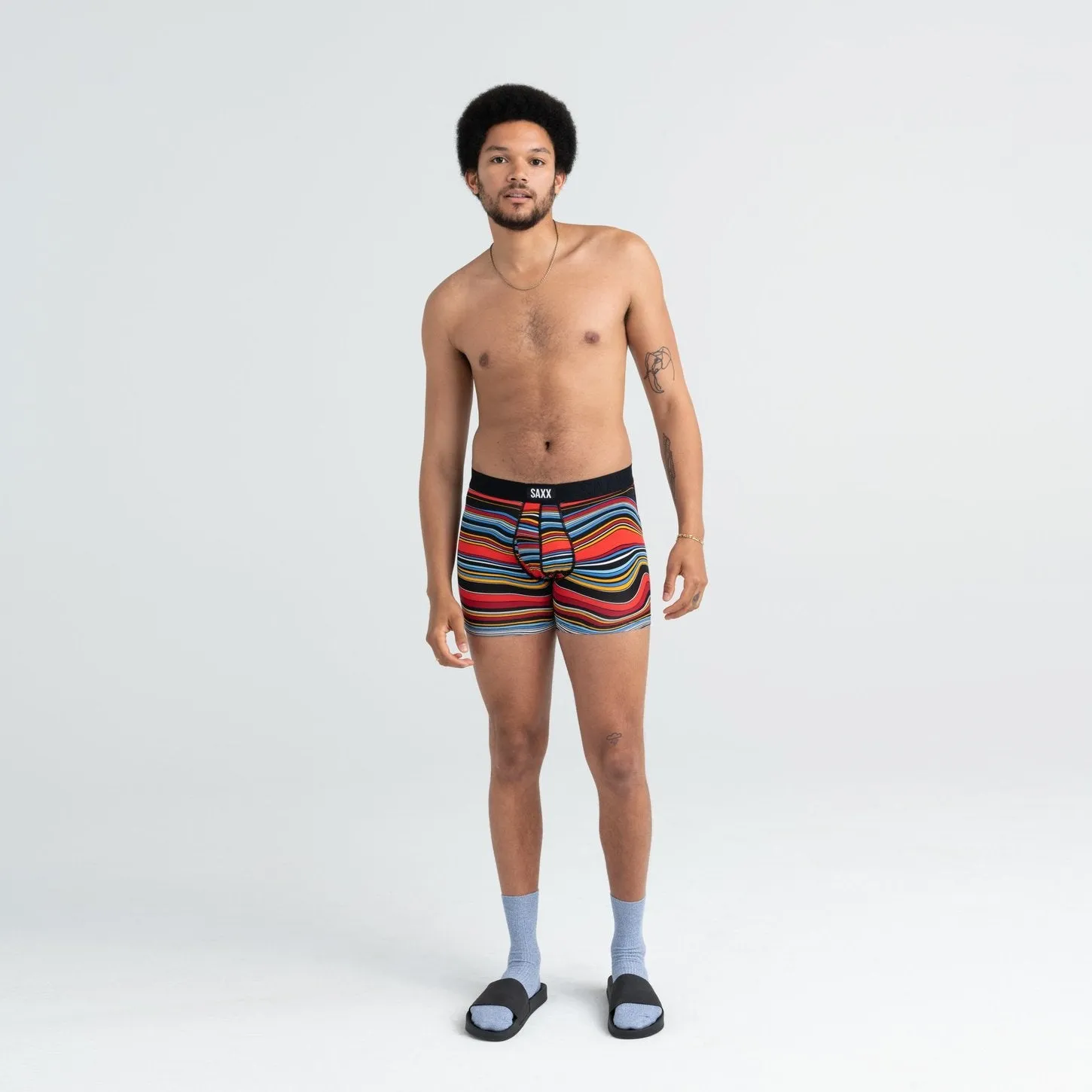 Saxx Multi Warped Stripe Boxer Brief