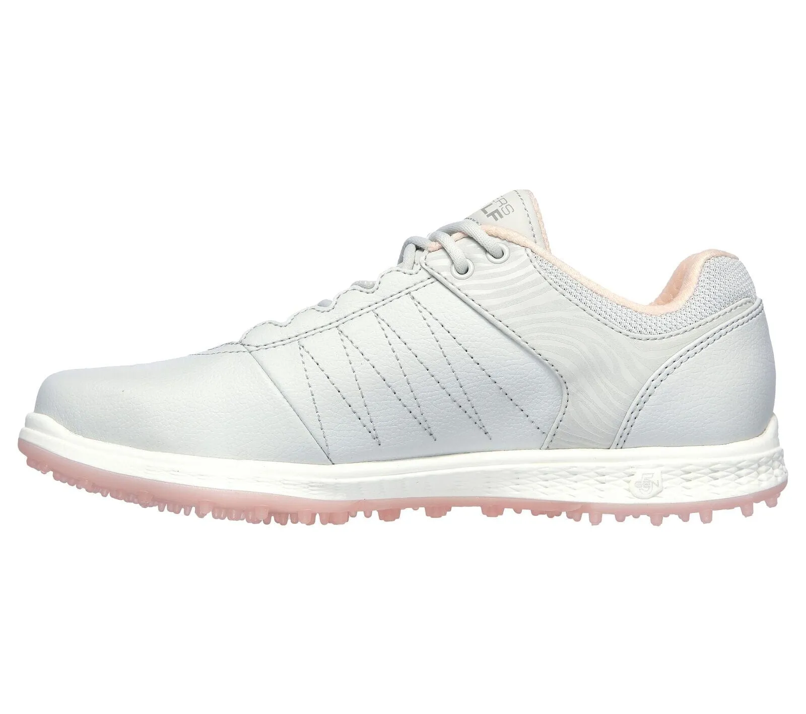 Skechers Chaussures de golf Femme GoGolf Pivot Grise Rose