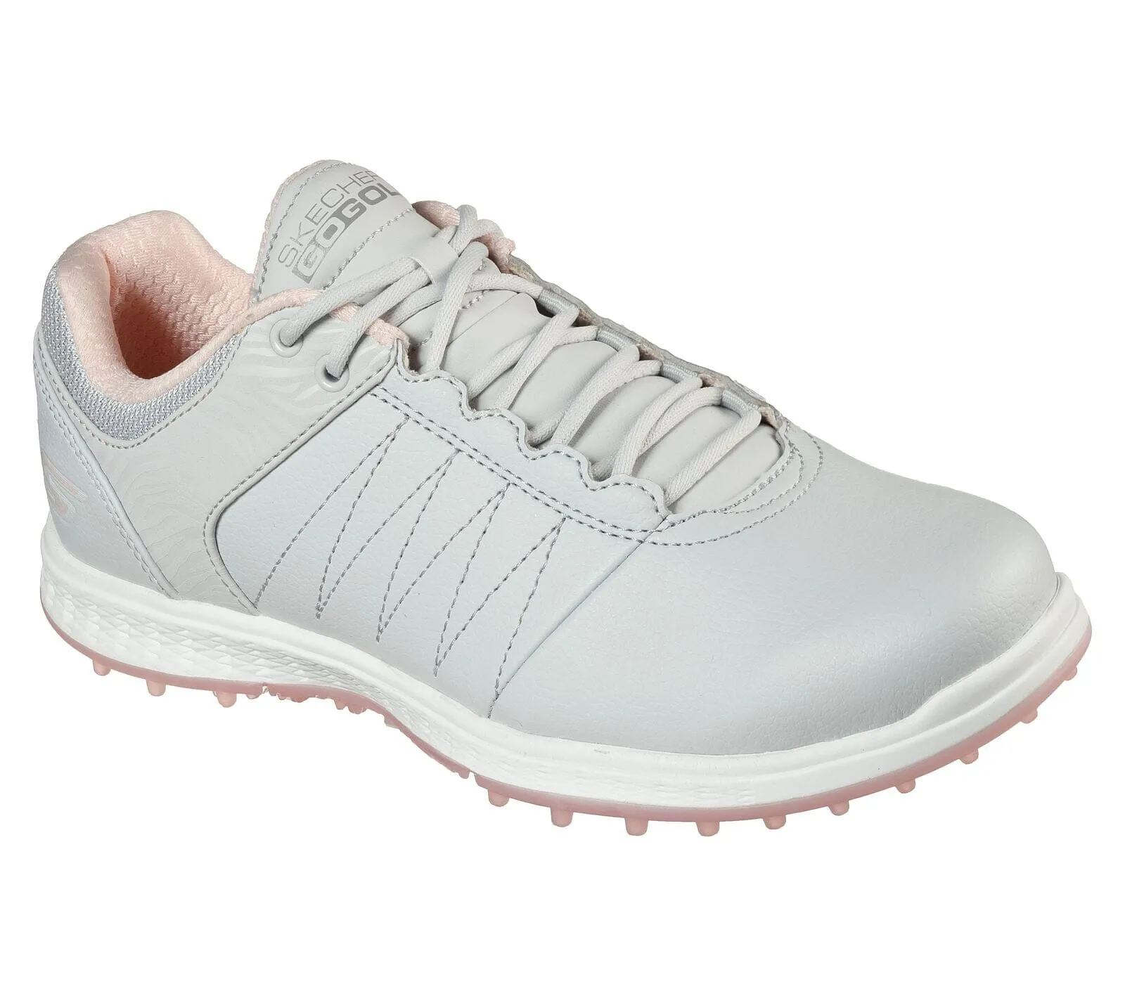 Skechers Chaussures de golf Femme GoGolf Pivot Grise Rose