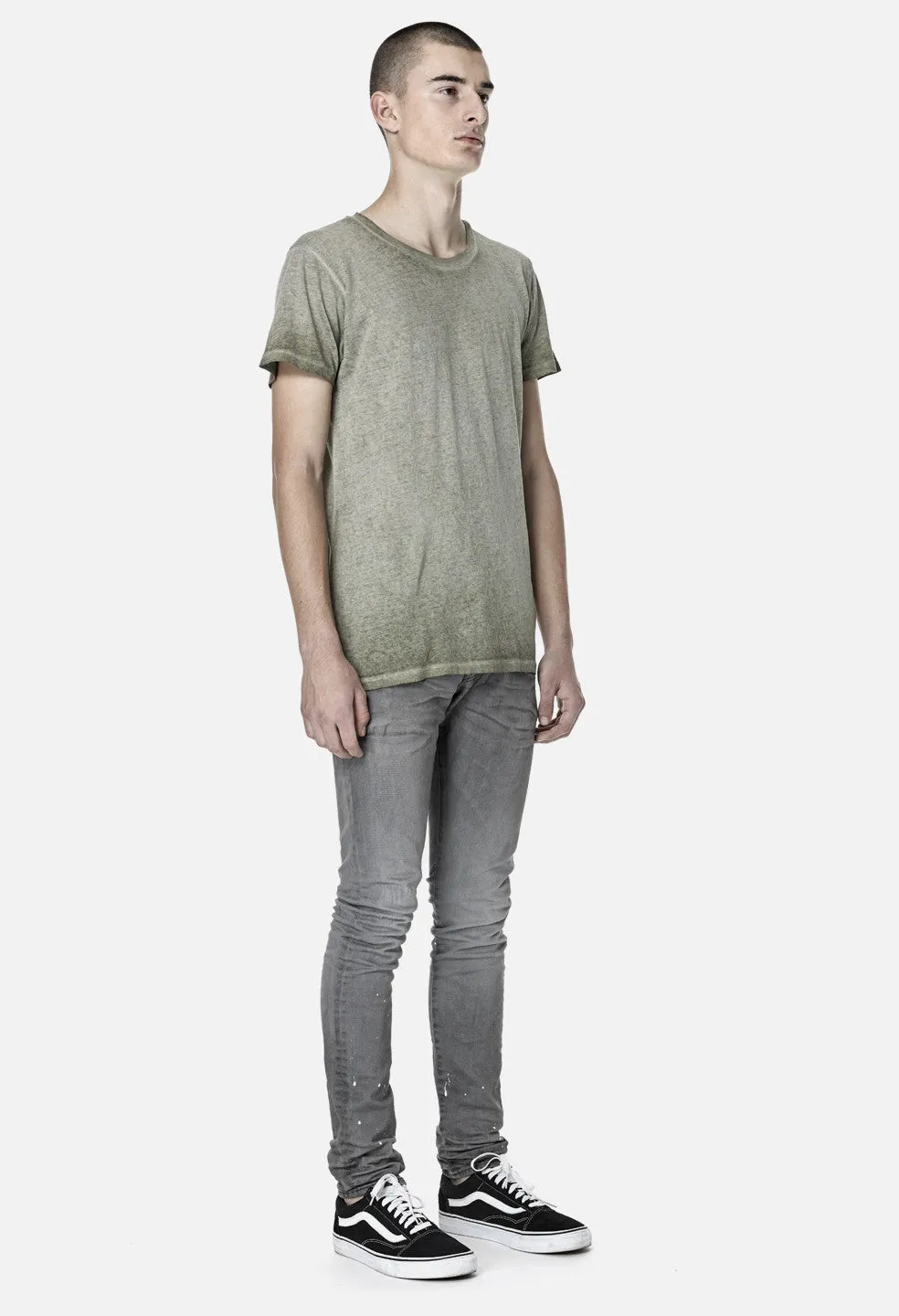 Sprayed Mercer Tee / Olive