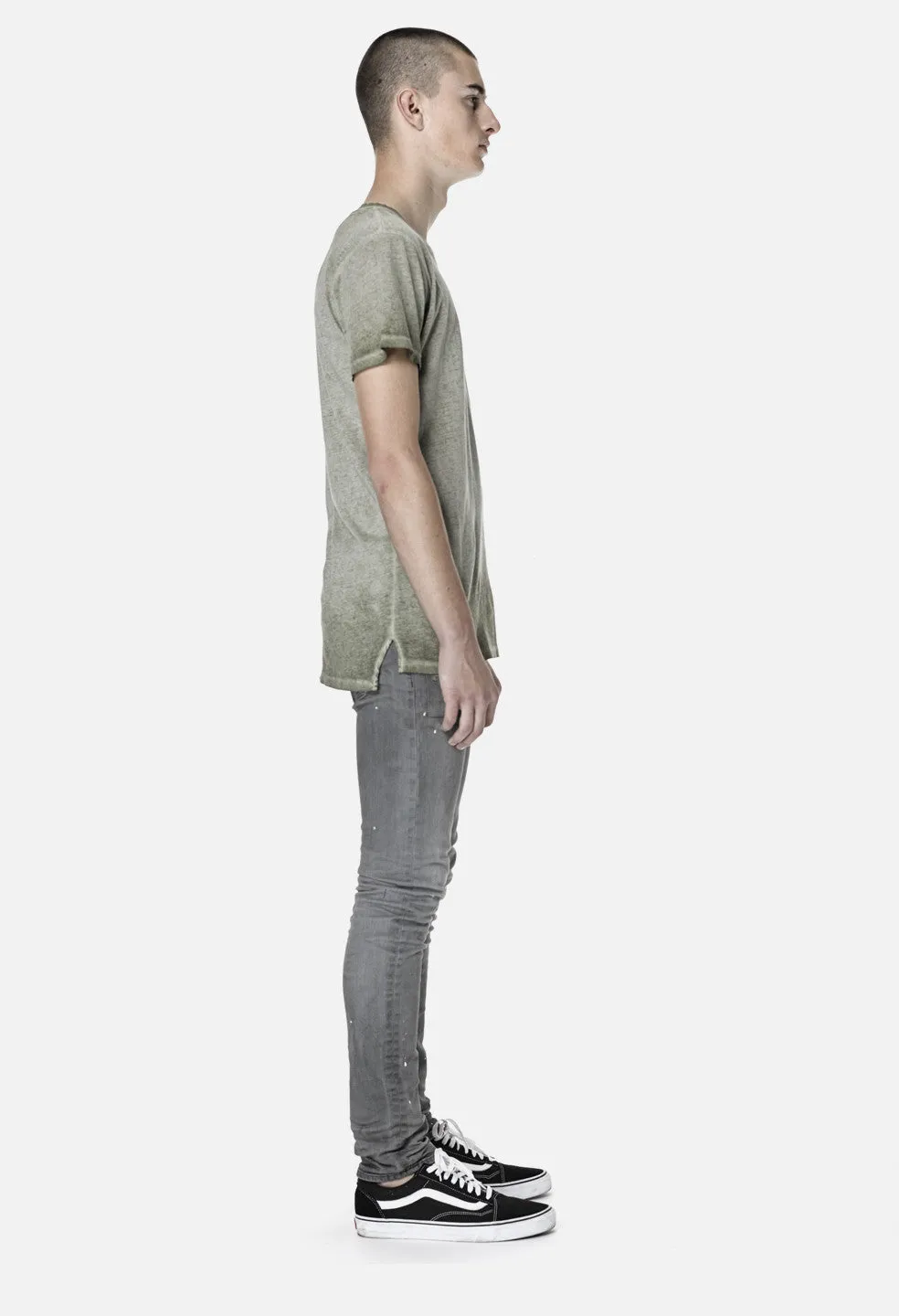 Sprayed Mercer Tee / Olive