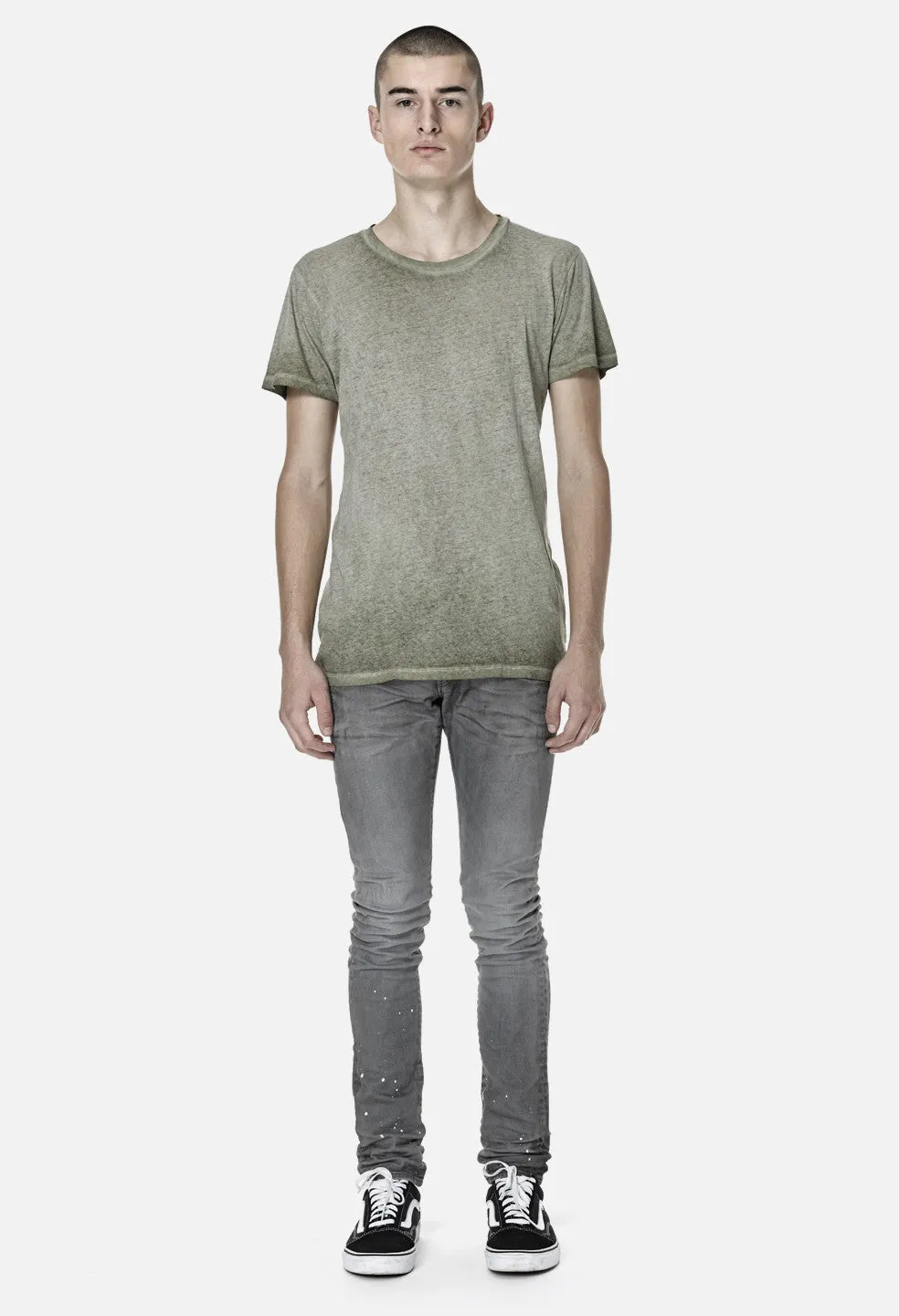 Sprayed Mercer Tee / Olive