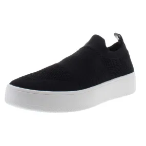 Steve Madden Beale Black Fashion Slip On Rounded Toe Platform Casual Sneakers