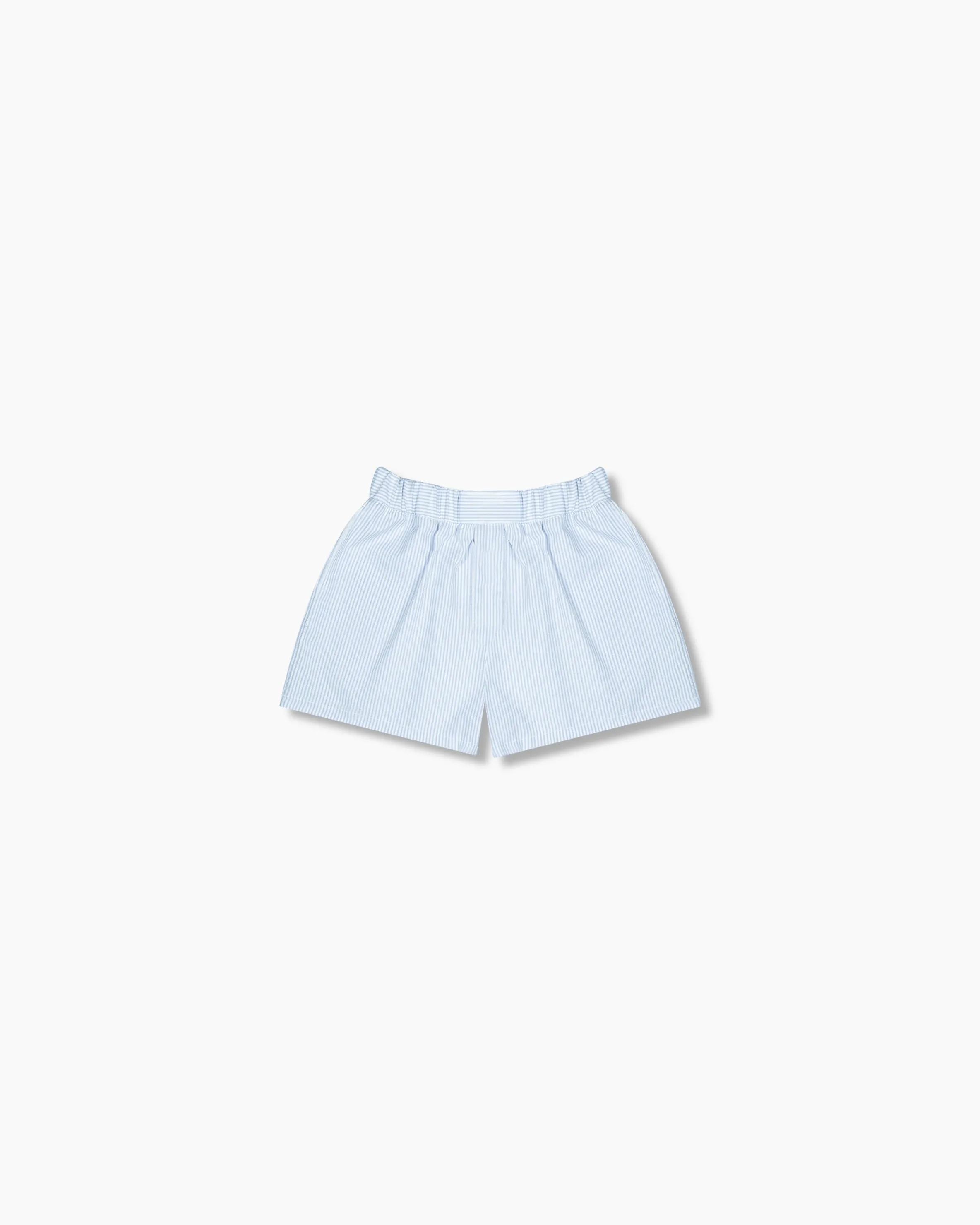 Stripe Boxers - Lucid Blue