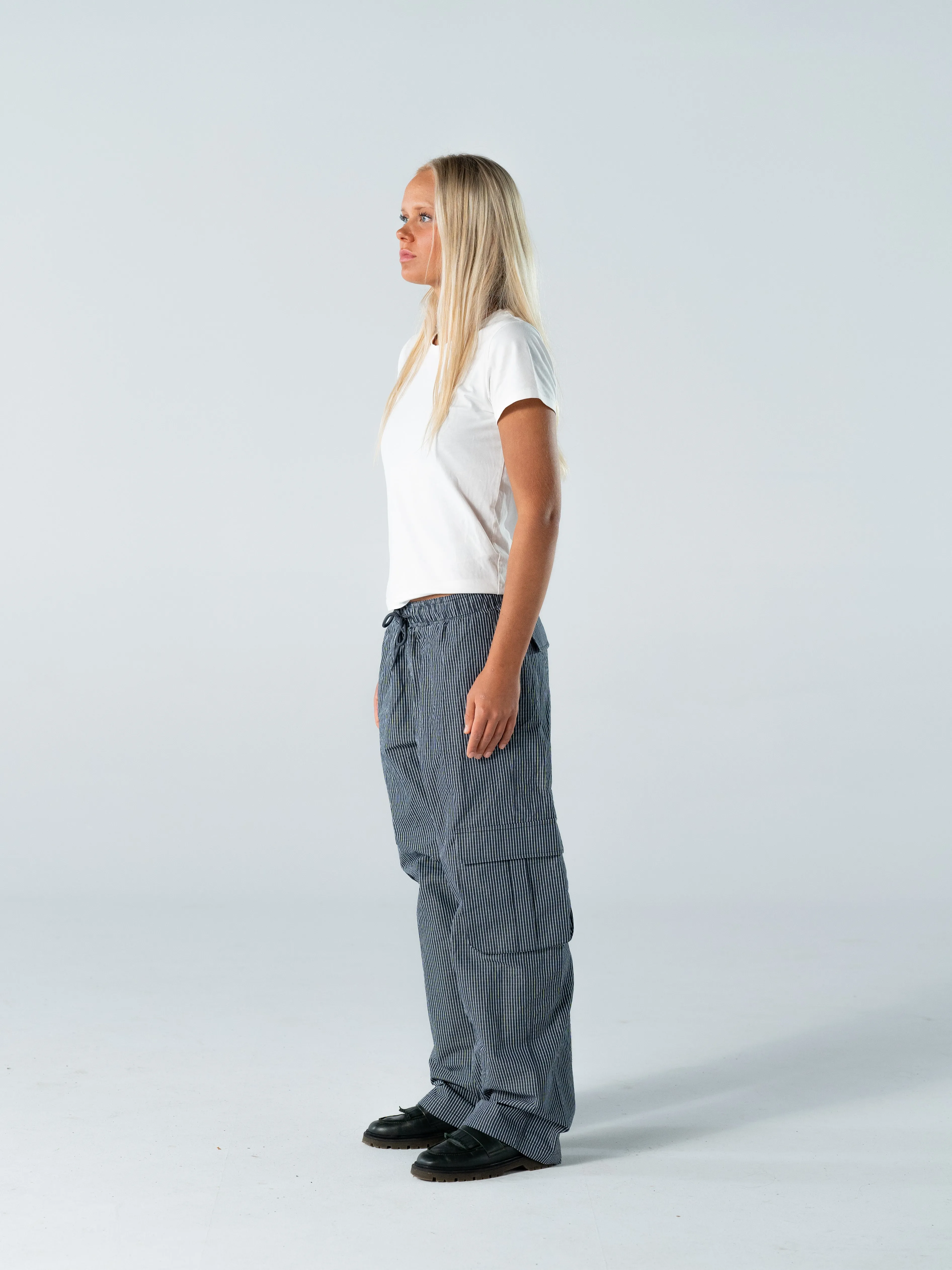 Striped Cargo Pants