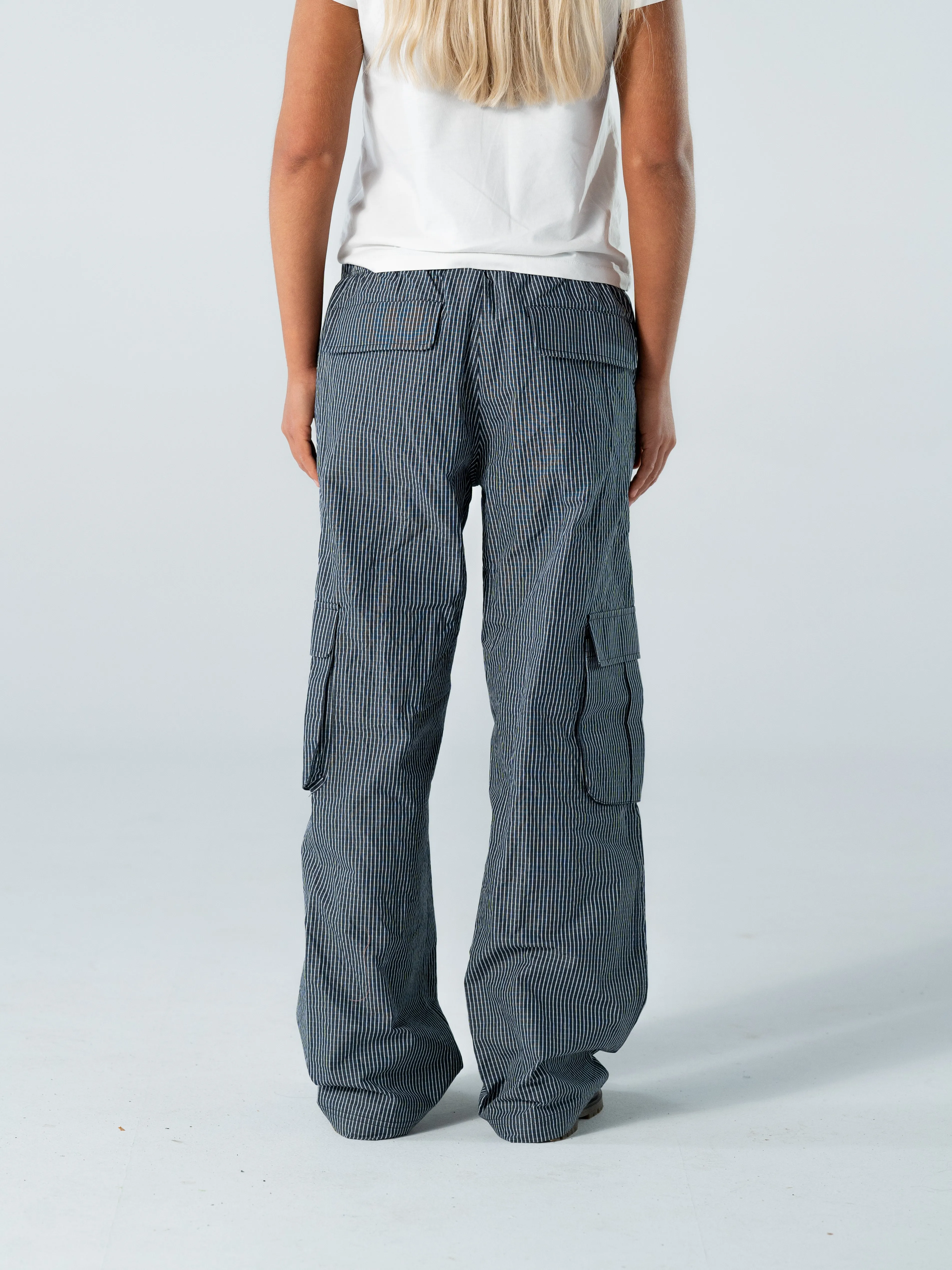 Striped Cargo Pants