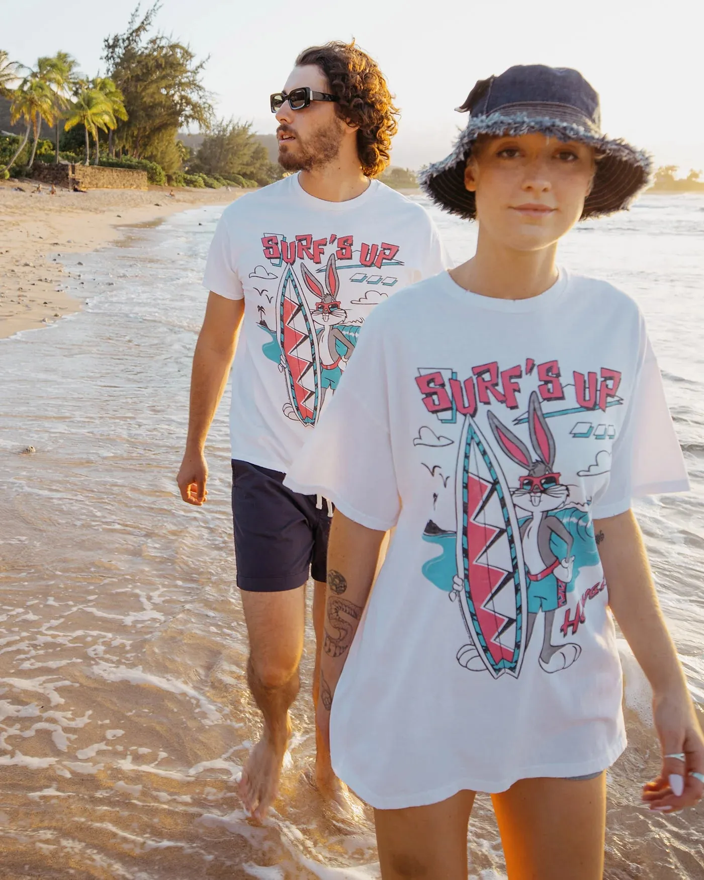 Surfs Up Doc Bugs Vintage Tee