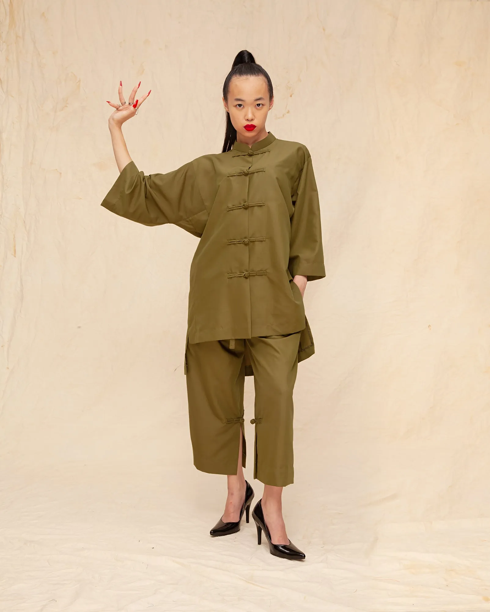 Tang Suit Lurus (Olive)