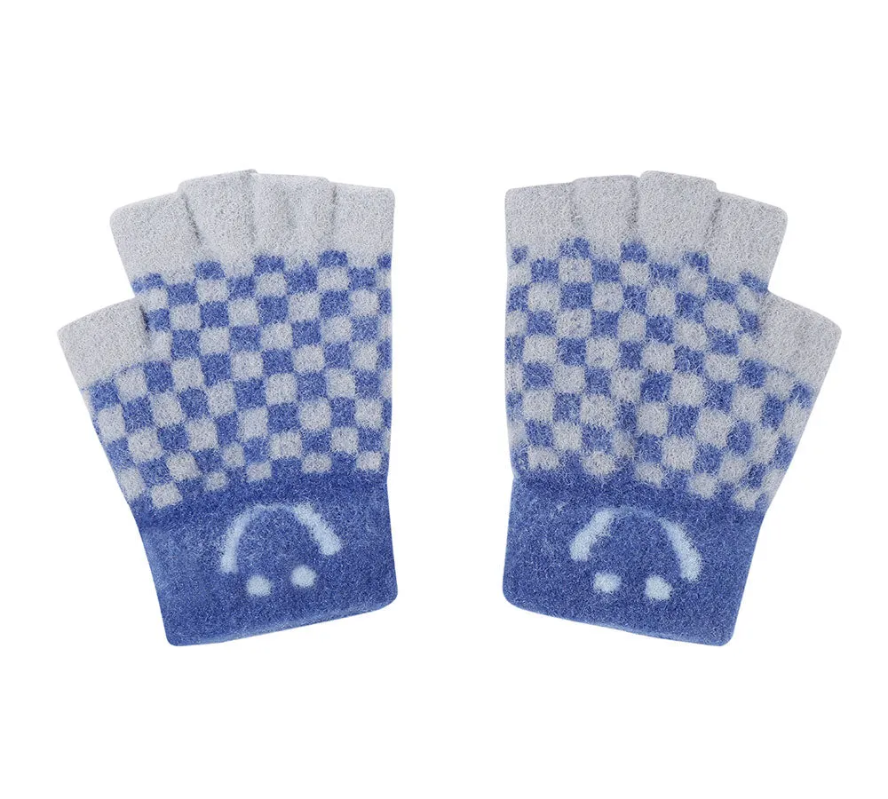 TARRAMARRA Kids Knit Fingerless Ultra Plush Knit Gloves