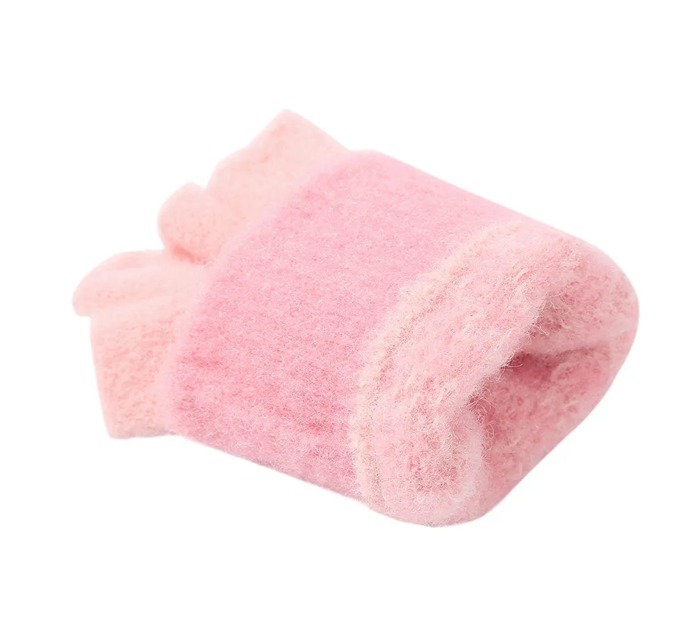 TARRAMARRA Kids Knit Fingerless Ultra Plush Knit Gloves