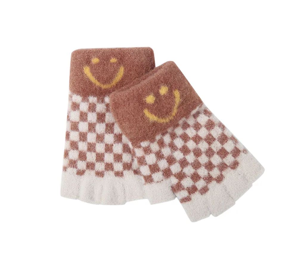 TARRAMARRA Kids Knit Fingerless Ultra Plush Knit Gloves