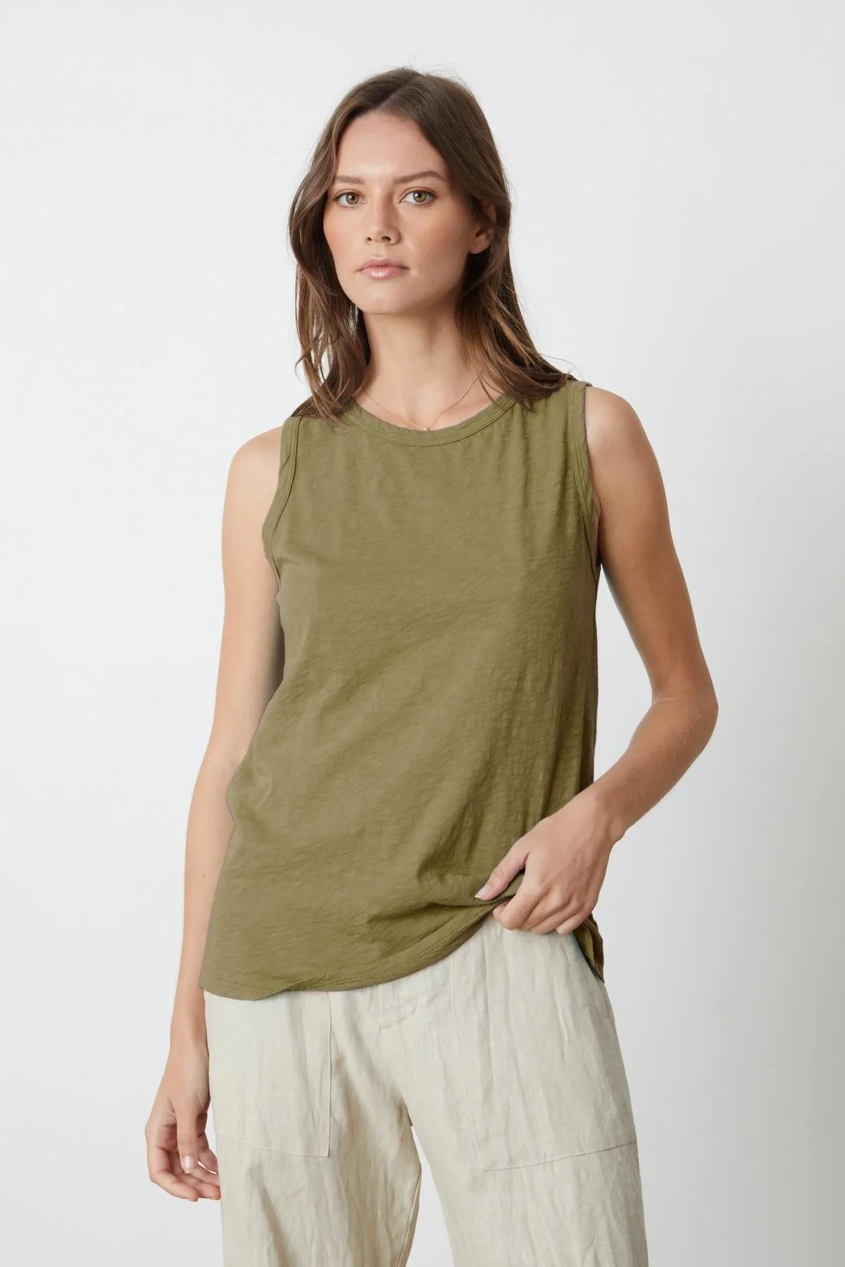 TAURUS COTTON SLUB TANK