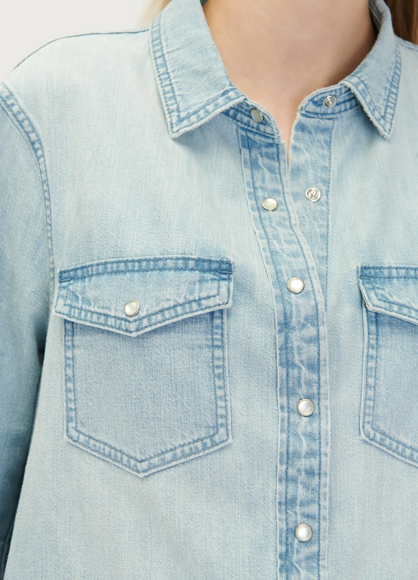 The Denim Maternity Shirt