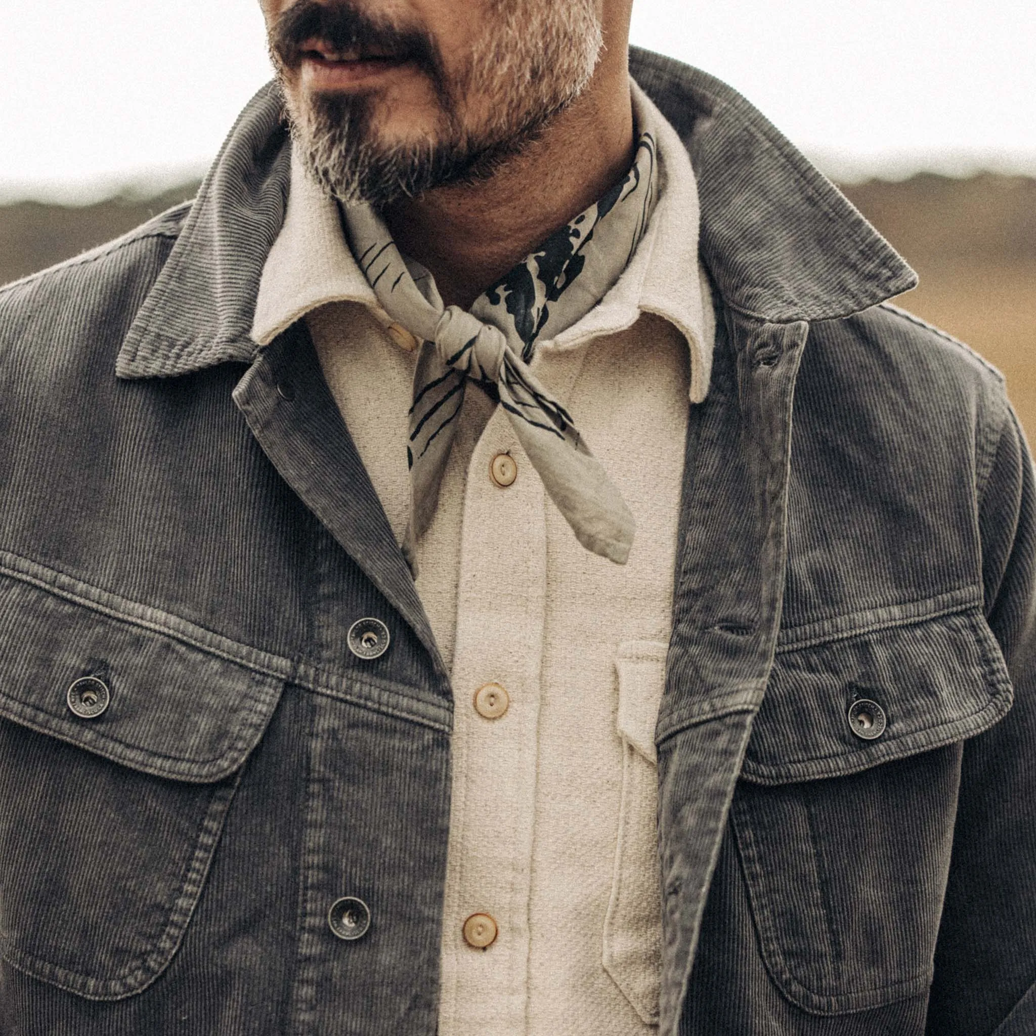 The Long Haul Jacket in Shale Cord