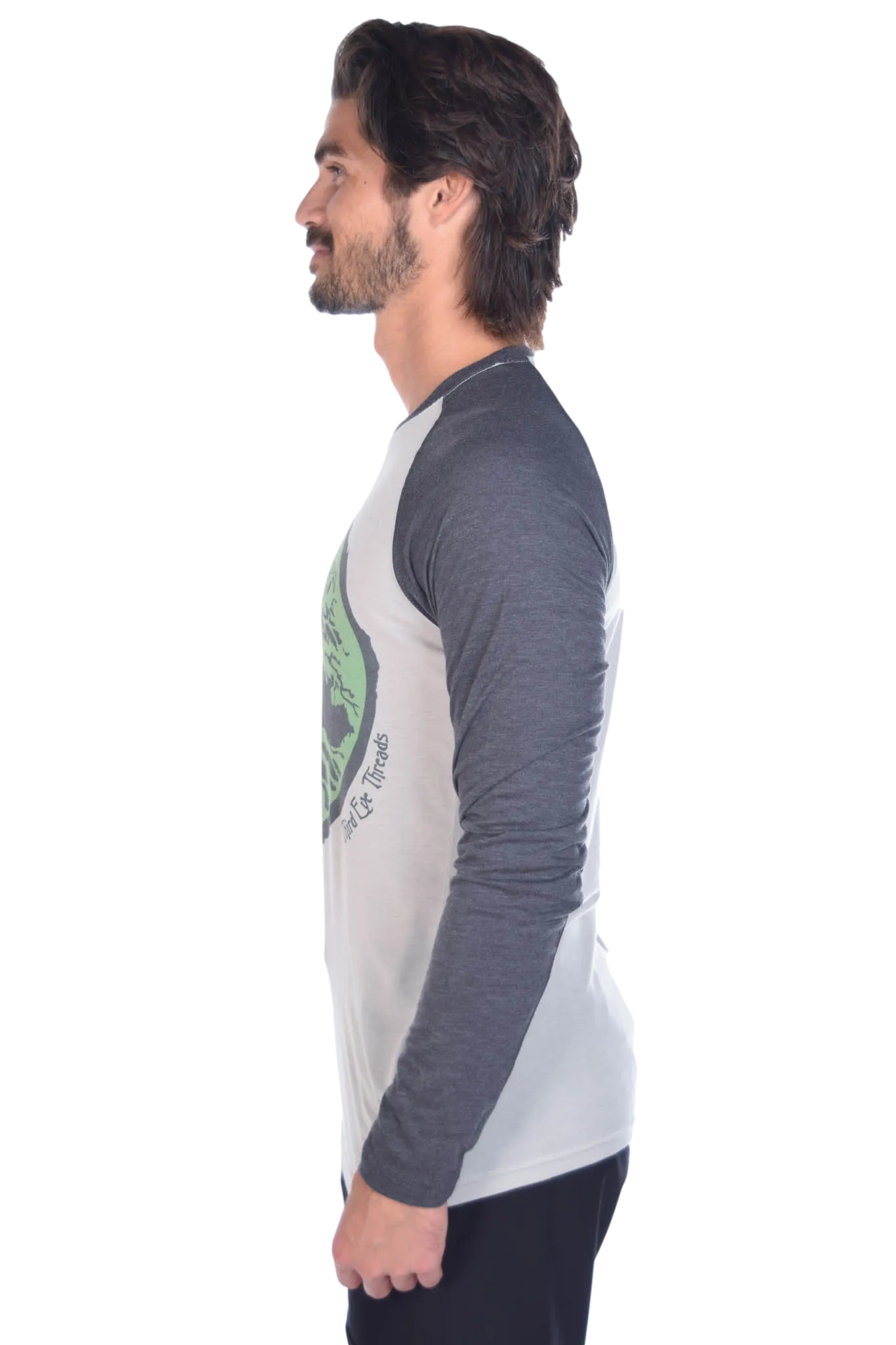 The Tree of Life on Long-Sleeve Men's Raglan