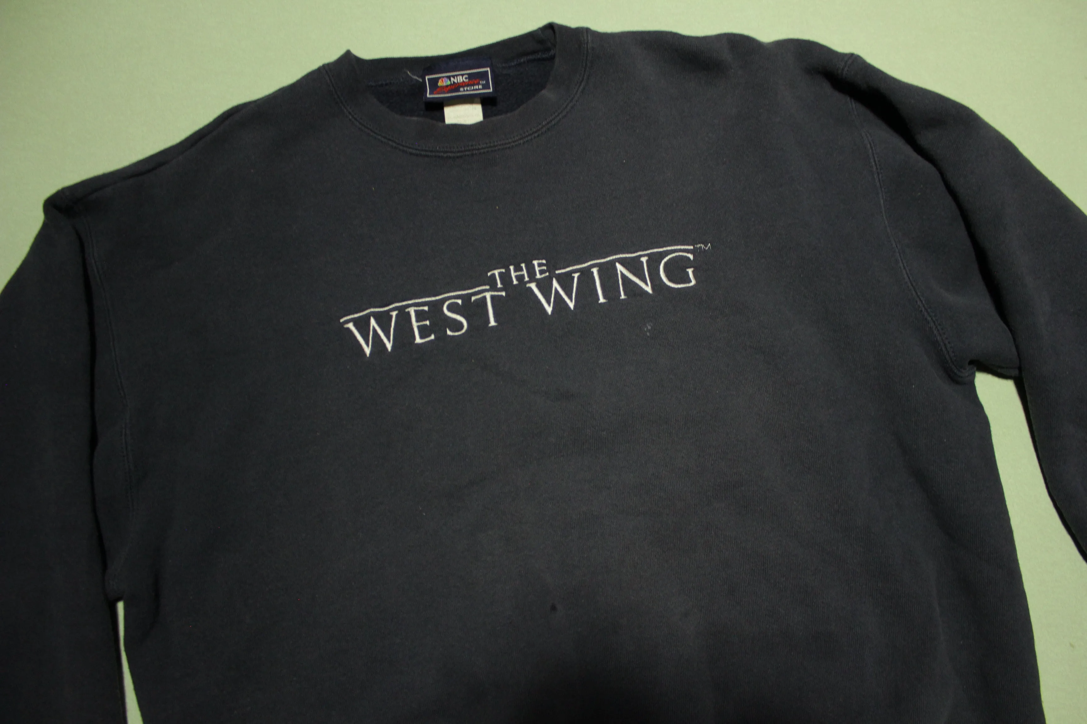 The West Wing NBC Studios Promo Licensed Vintage 90's 2000s Crewneck Sweatshirt