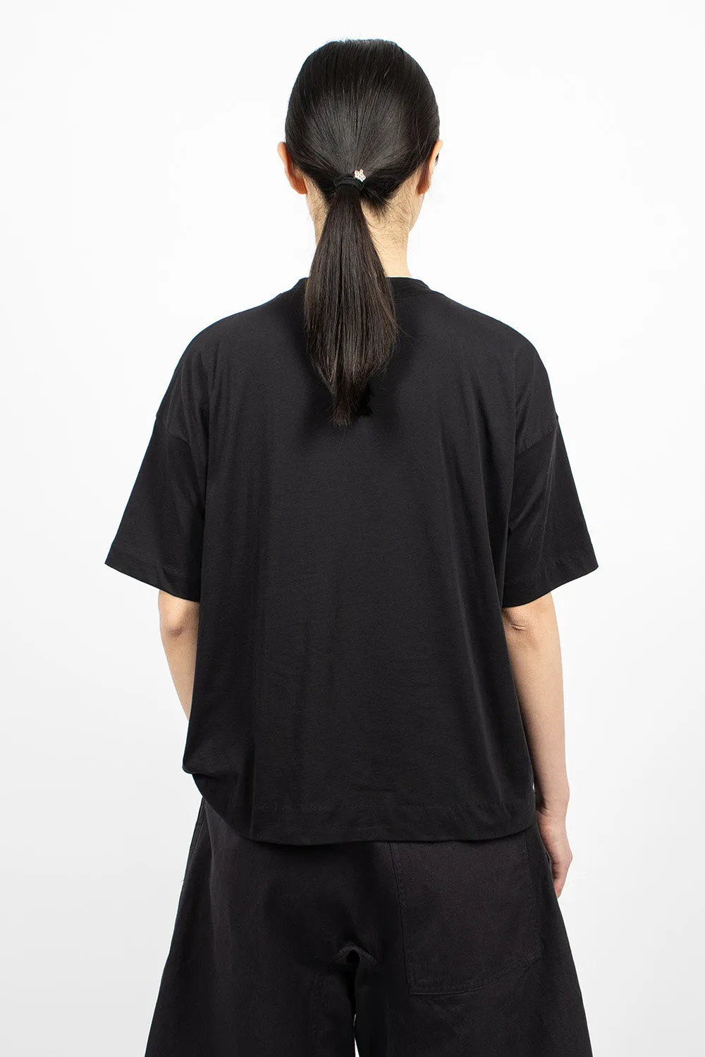 Tilly Oversized T-Shirt Knit Black