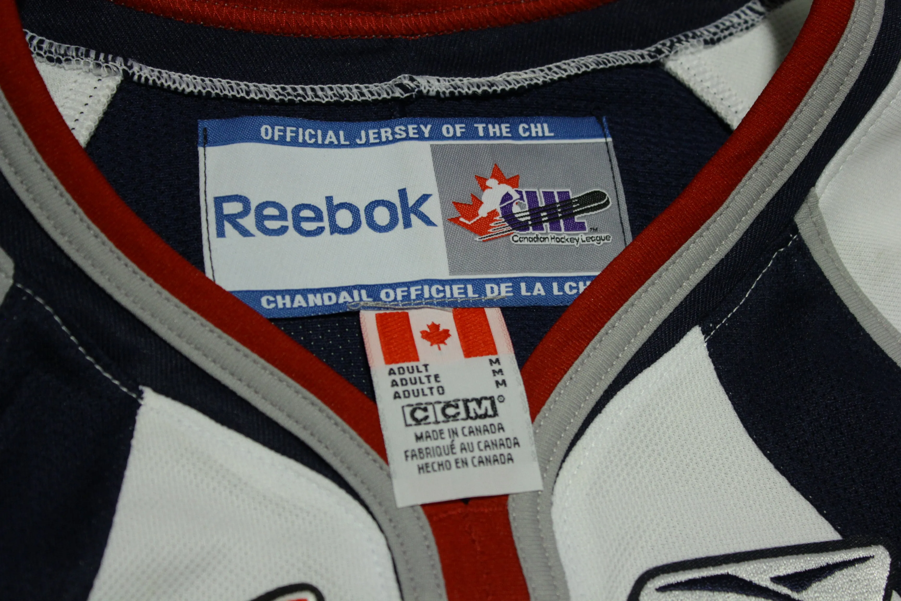 Tri-City Americans Team Signed WHL CHL Reebok Hockey Jersey